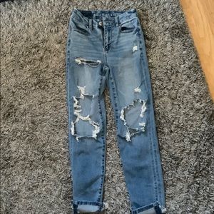 American Eagle Curvy Highrise jeans